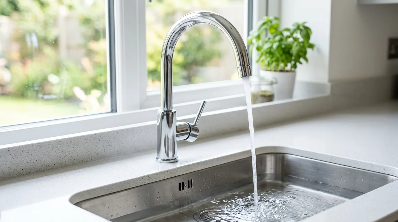 Local Plumbing Master Pros same day plumber fixing a faucet in Greenville, NC